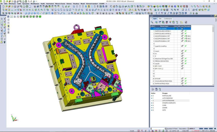 Cosmac - Progettazione